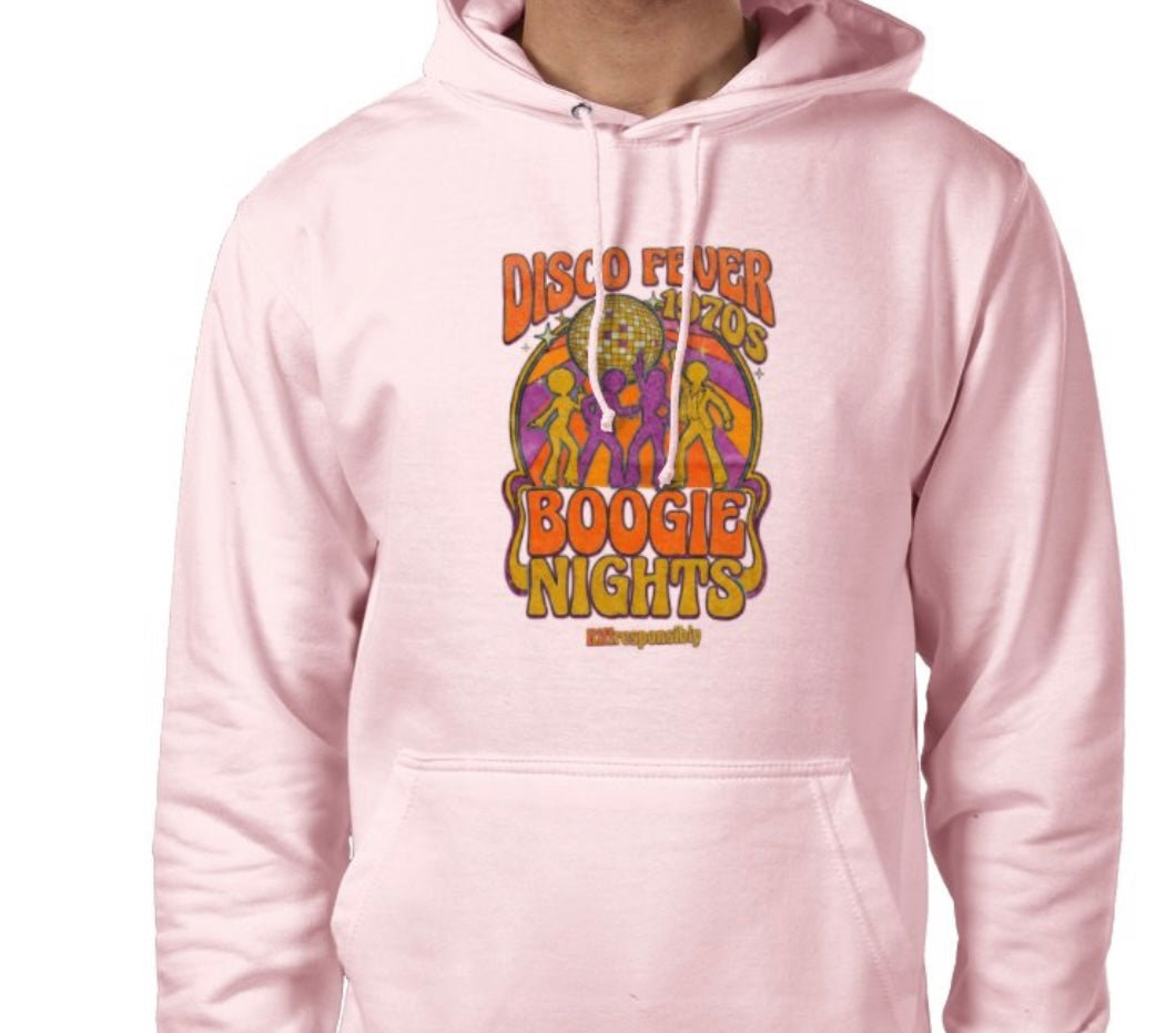 Riff Responsibly | Disco Fever Boogie Nights Hoodie