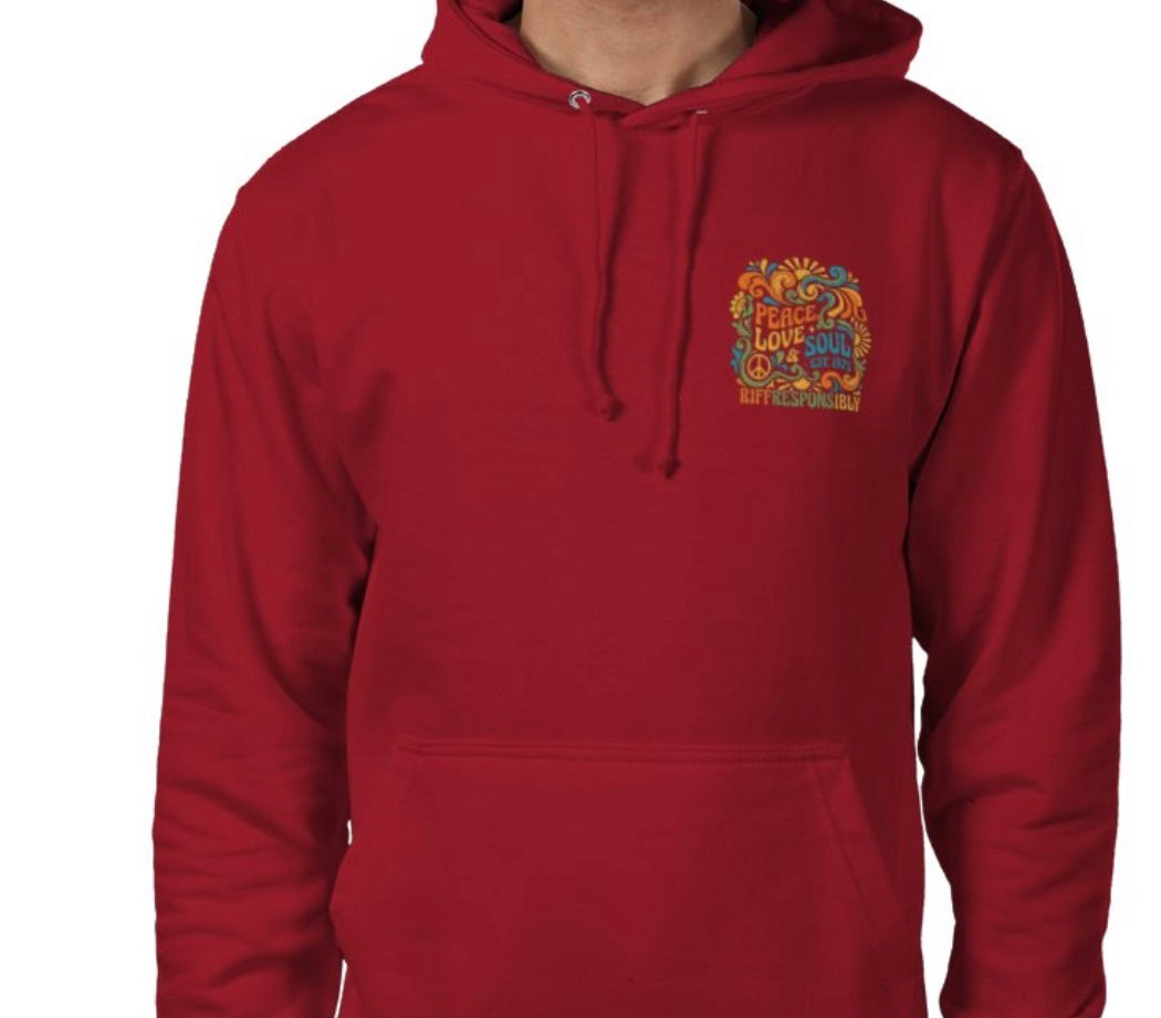 Riff Responsibly | Peace, Love & Soul Hoodie
