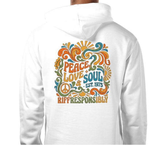 Riff Responsibly | Peace, Love & Soul Hoodie