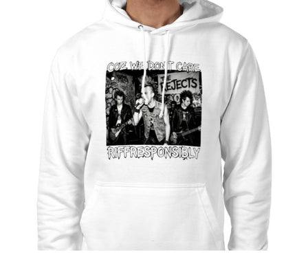 Riff Responsibly | Coz We Don't Care Hoodie