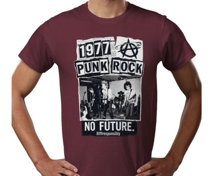 Riff Responsibly | 77' Punk Rock T-Shirt