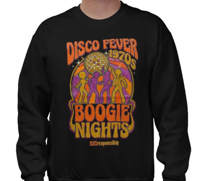 Riff Responsibly | Disco Fever Boogie Nights Sweatshirt