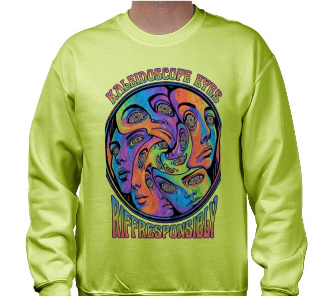 Riff Responsibly | Kaleidoscope Eyes Sweatshirt