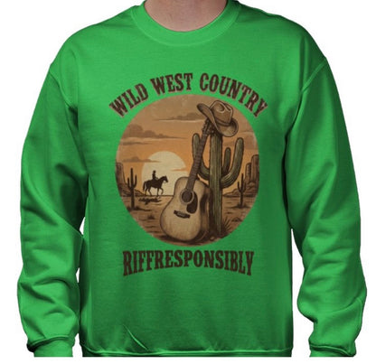 Riff Responsibly | Wild West Country Sweatshirt