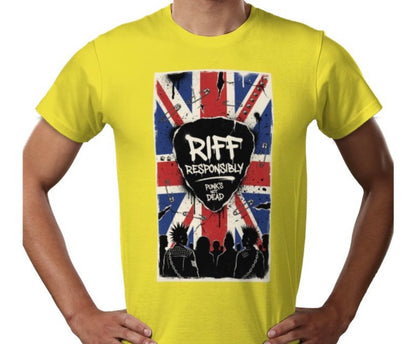 Riff Responsibly | Punk's Not Dead T-Shirt