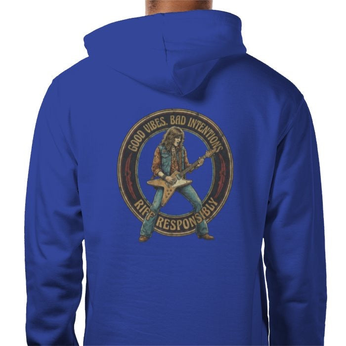 Riff Responsibly | Good Vibes Bad Intentions Hoodie