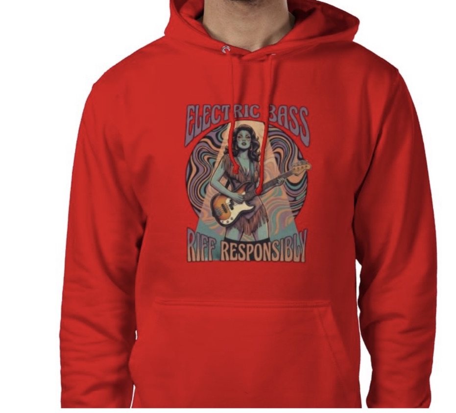Riff Responsibly | Bass Exotica Hoodie