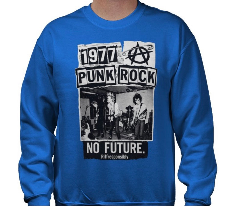 Riff Responsibly | 77' Punk Rock Sweatshirt