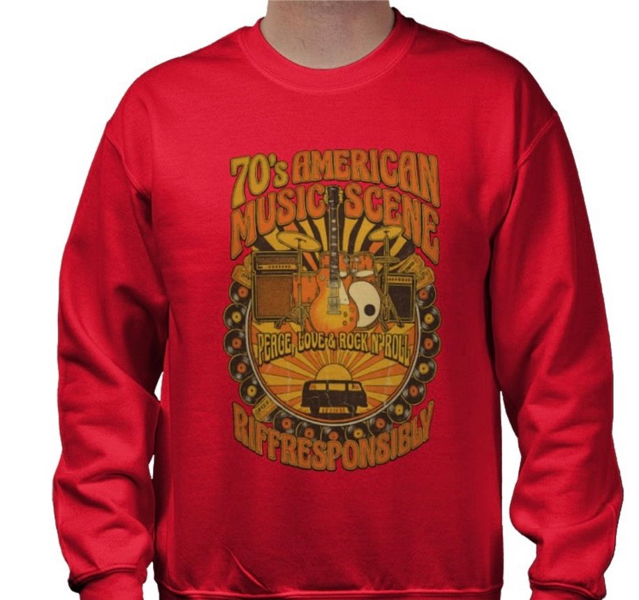 Riff Responsibly | 70's Americana Sweatshirt