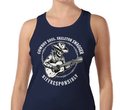 Riff Responsibly | Cowboy Swag Vest Top