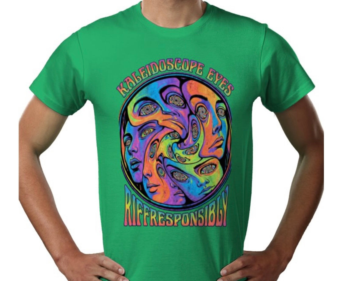 Riff Responsibly | Kaleidoscope Eyes T-Shirt