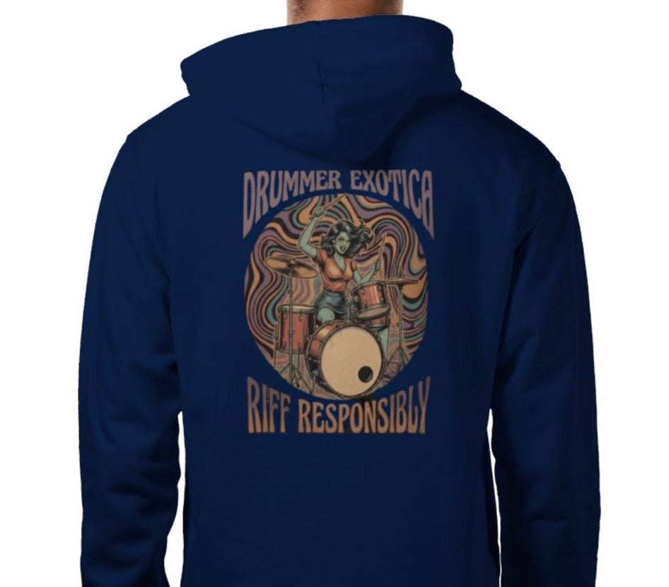 Riff Responsibly | Drummer Exotica Hoodie