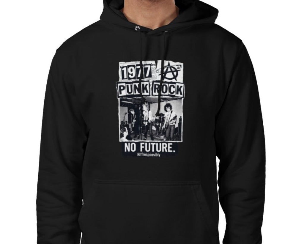 Riff Responsibly | 77' Punk Rock Hoodie