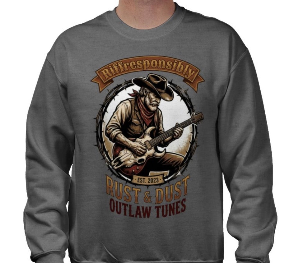 Riff Responsibly | Rust & Dust Sweatshirt