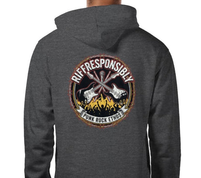Riff Responsibly | Punk Rock Ethos Hoodie