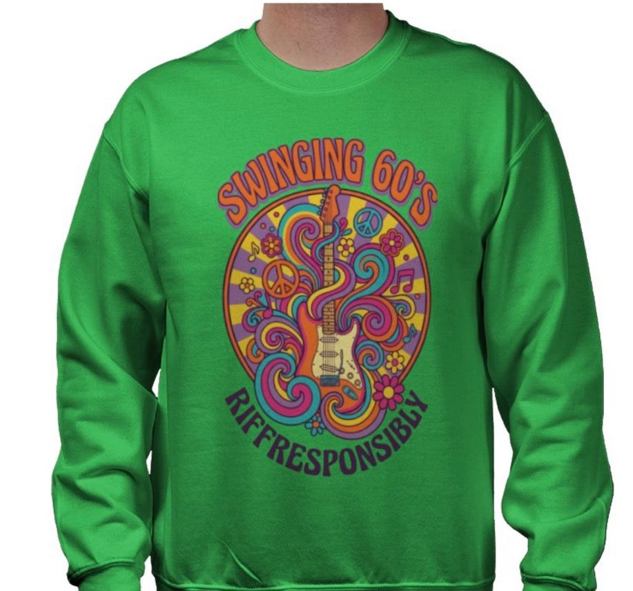 Riff Responsibly | Swinging 60s' Sweatshirt