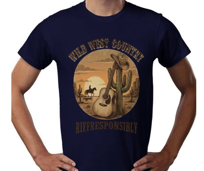Riff Responsibly | Wild West Country T-Shirt