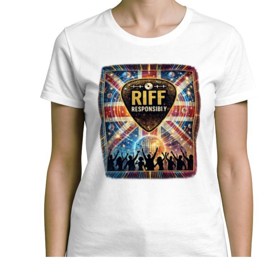 Riff Responsibly | Midnight Fever Women T-Shirt