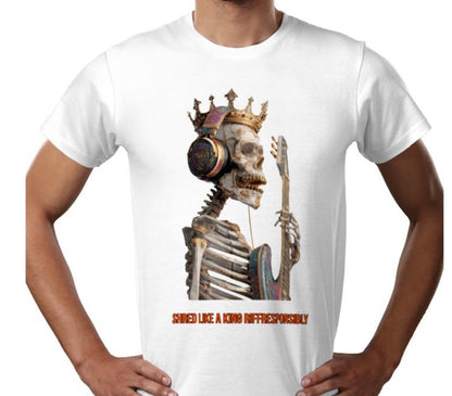 Riff Responsibly | Shred Like A King T-Shirt