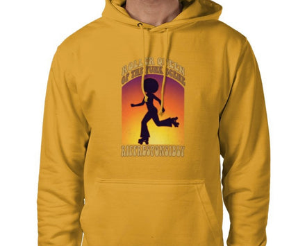 Riff Responsibly | Roller Queen Of The Funk Scene Hoodie