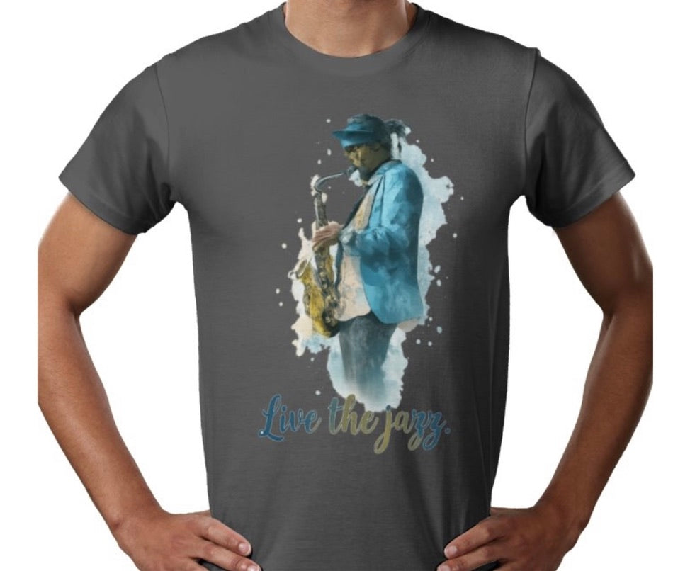 Riff Responsibly | Live The Jazz T-Shirt