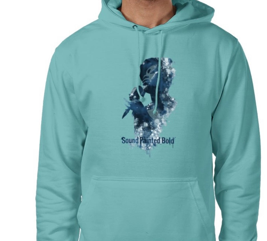 Riff Responsibly | Sound Painted Bold Hoodie