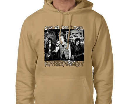 Riff Responsibly | Coz We Don't Care Hoodie