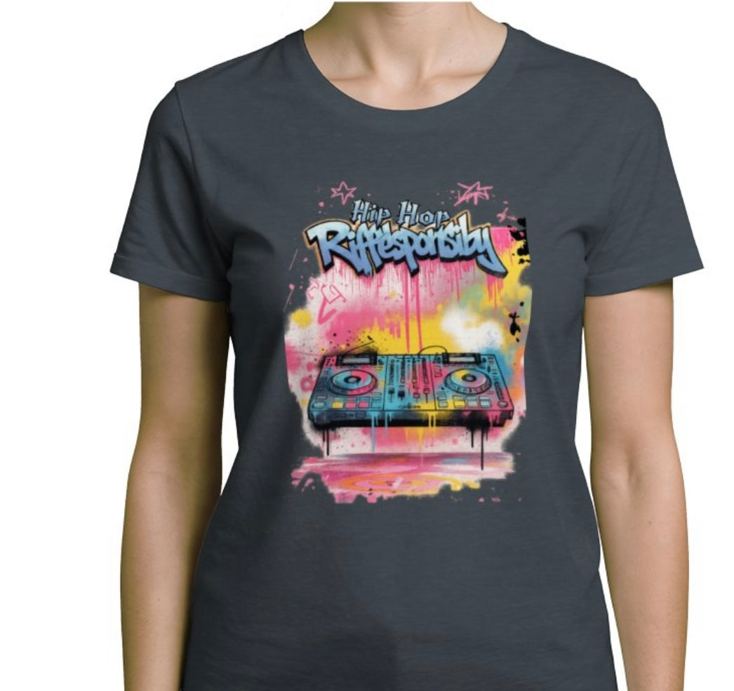 Riff Responsibly | Hip-Hop Womens T-Shirt