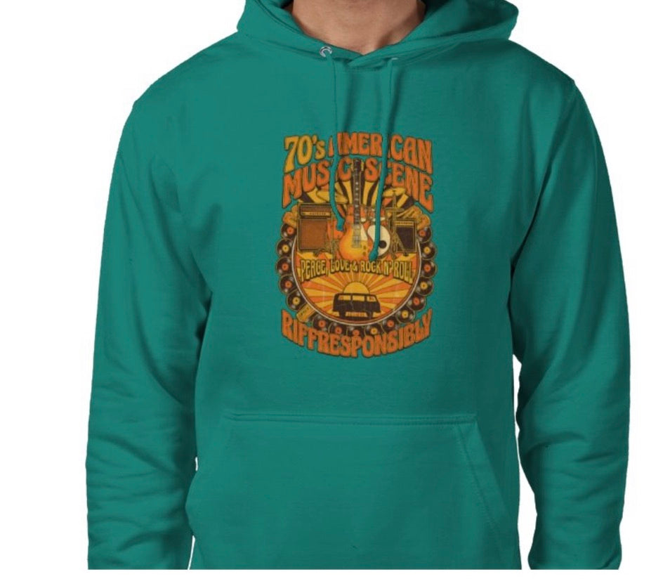 Riff Responsibly | 70's Americana Hoodie