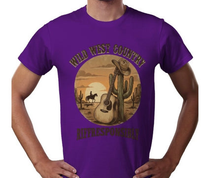 Riff Responsibly | Wild West Country T-Shirt