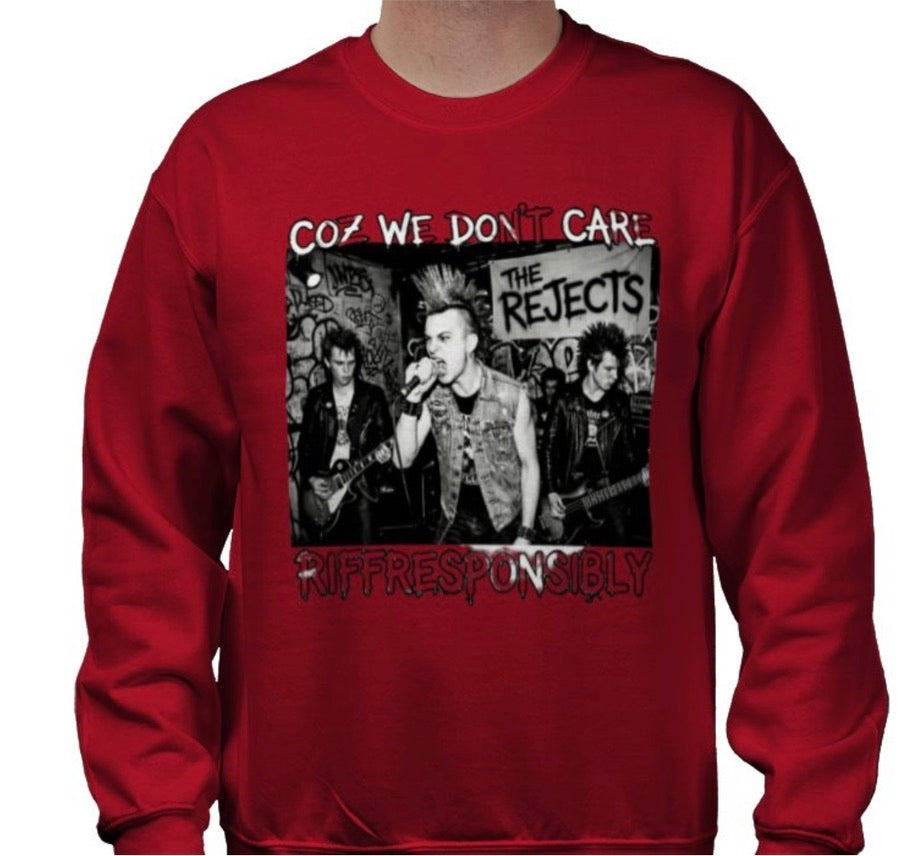 Riff Responsibly | Coz We Don't Care Sweatshirt