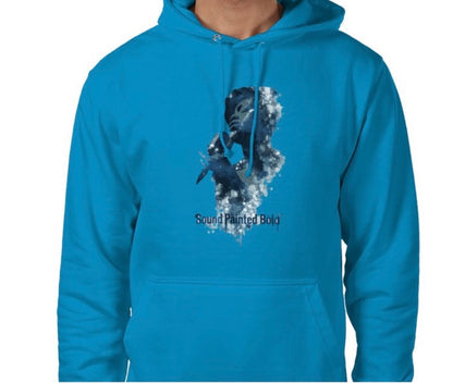 Riff Responsibly | Sound Painted Bold Hoodie