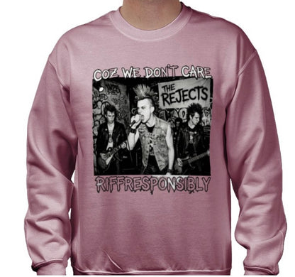 Riff Responsibly | Coz We Don't Care Sweatshirt
