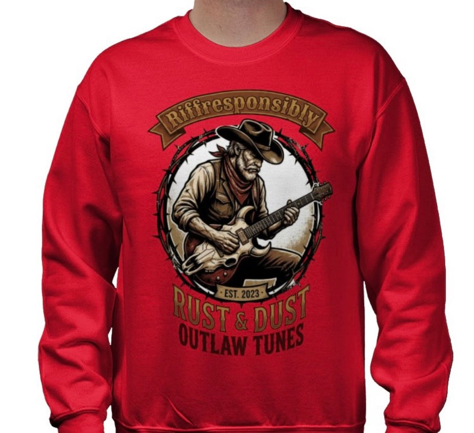 Riff Responsibly | Rust & Dust Sweatshirt
