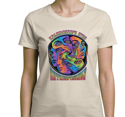 Riff Responsibly | Kaleidoscope Eyes T-Shirt Women
