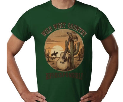 Riff Responsibly | Wild West Country T-Shirt