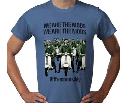 Riff Responsibly | We Are The Mods T-Shirt