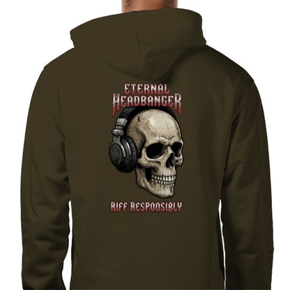 Riff Responsibly | Eternal Headbanger Hoodie