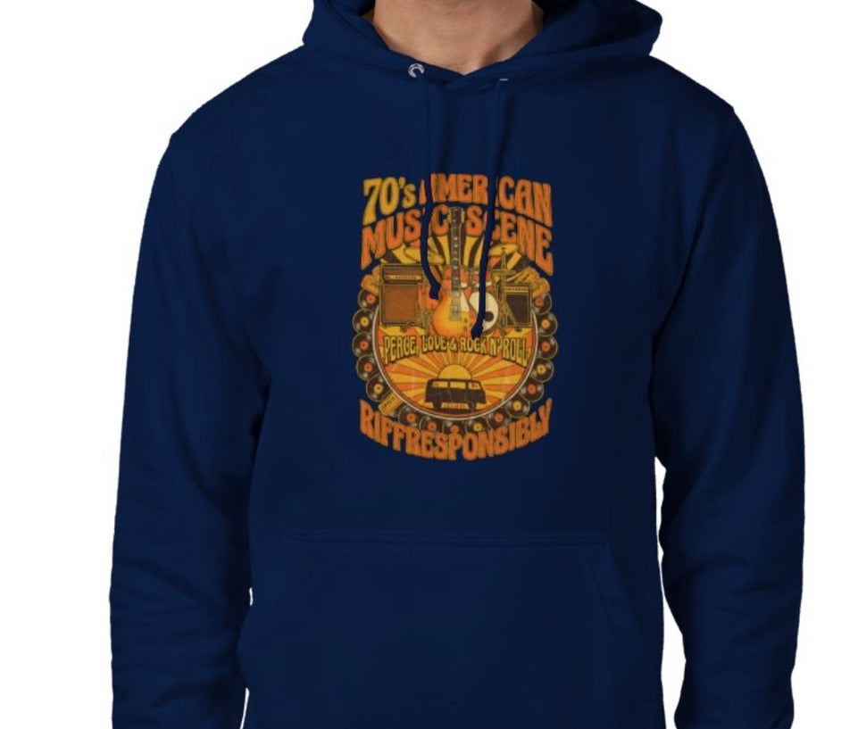 Riff Responsibly | 70's Americana Hoodie