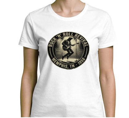 Riff Responsibly | Rock 'N' Roll Revival Women T-Shirt