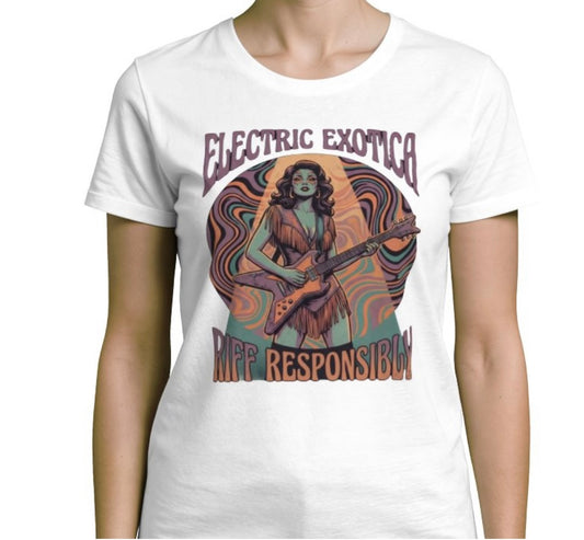 Riff Responsibly | Electric Exotica T-Shirt Women