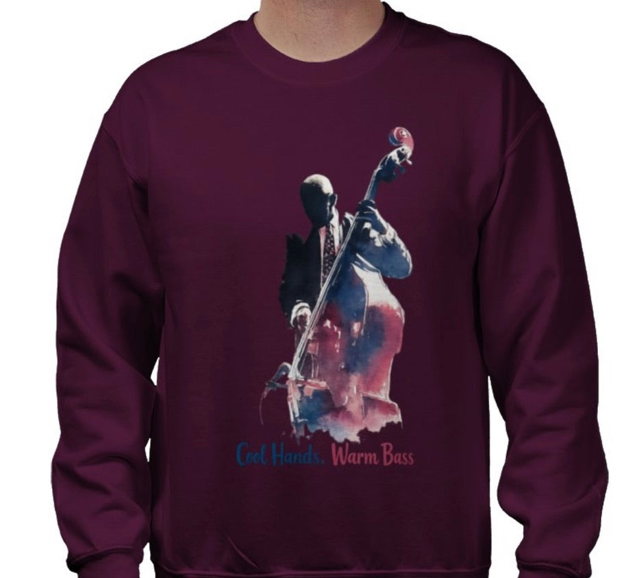 Riff Responsibly | Cool Hands Warm Bass Sweatshirt