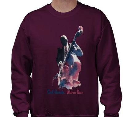 Riff Responsibly | Cool Hands Warm Bass Sweatshirt