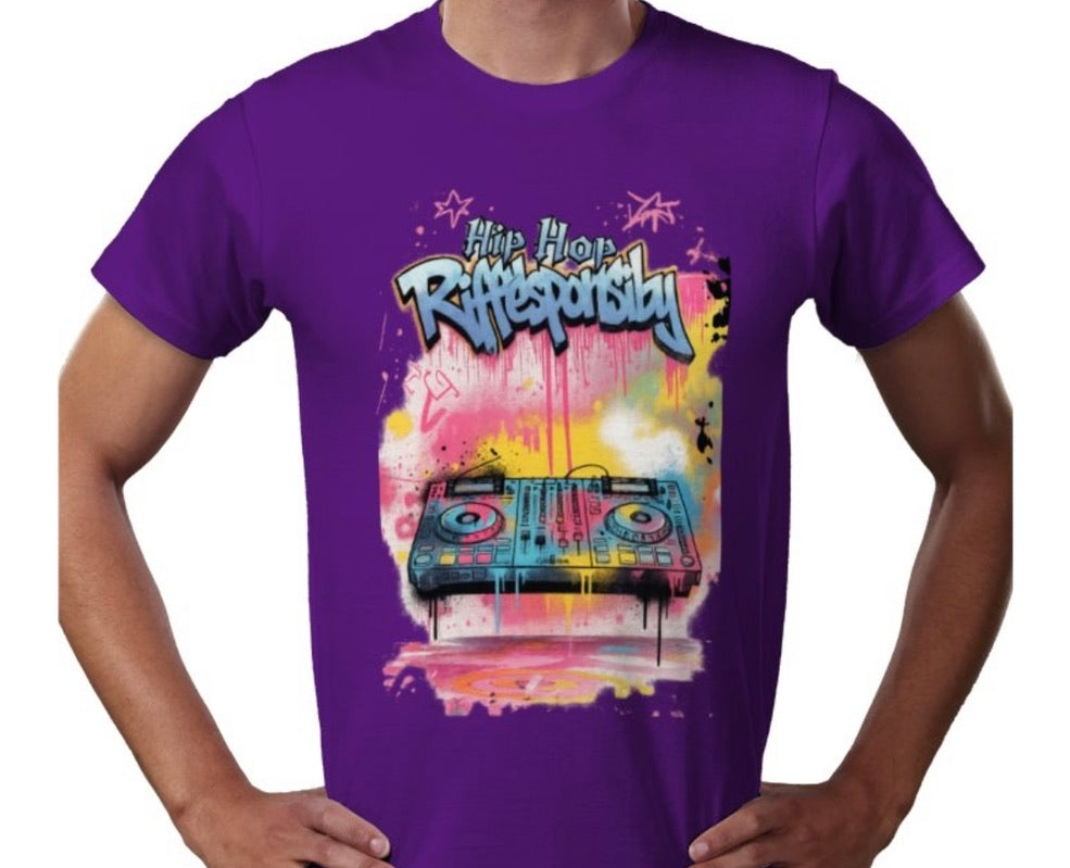 Riff Responsibly | Hip-Hop Decks T-Shirt