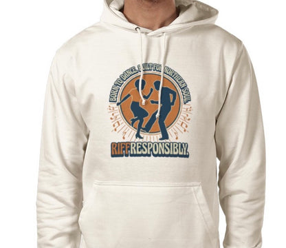 Riff Responsibly | Born To Dance, Built For Northern Soul Hoodie