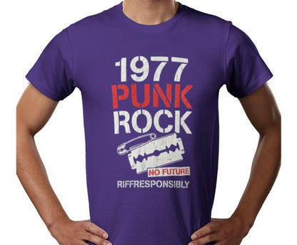 Riff Responsibly | 1977 Punk Rock T-Shirt