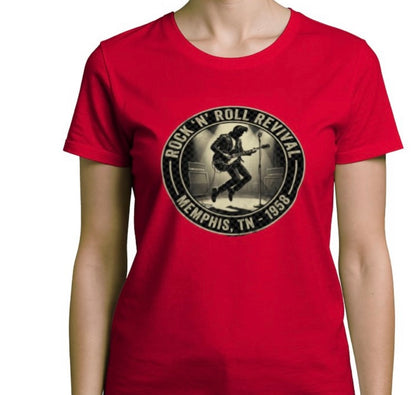 Riff Responsibly | Rock 'N' Roll Revival T-Shirt Women
