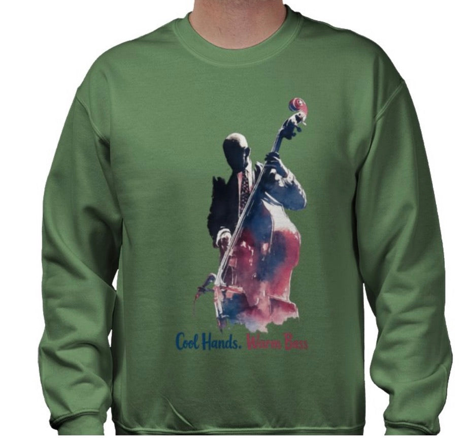 Riff Responsibly | Cool Hands Warm Bass Sweatshirt