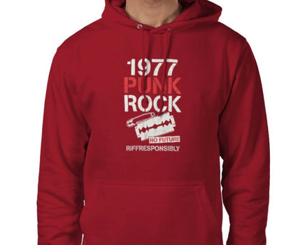Riff Responsibly | 1977 Punk Rock Hoodie