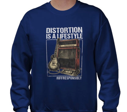 Riff Responsibly | Distortion Is A Lifestyle Sweatshirt
